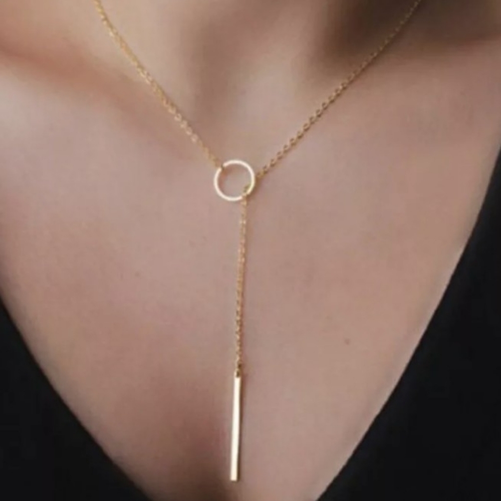Bohemian Dainty Minimalist Gold Necklace